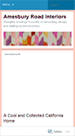 Mobile Screenshot of amesburyroadinteriors.wordpress.com