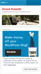 Mobile Screenshot of graceawardsdotorg.wordpress.com
