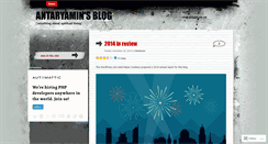 Desktop Screenshot of antaryamin.wordpress.com
