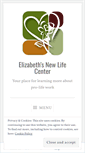Mobile Screenshot of elizabethnewlife.wordpress.com