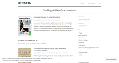 Desktop Screenshot of distropia.wordpress.com