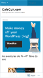 Mobile Screenshot of cafecult.wordpress.com