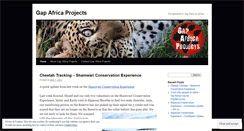 Desktop Screenshot of gapafricaprojects.wordpress.com