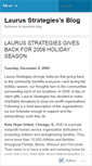 Mobile Screenshot of laurusstrategies.wordpress.com