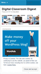 Mobile Screenshot of digitalclassroomdigest.wordpress.com