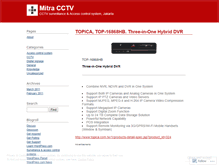 Tablet Screenshot of mitracctv.wordpress.com