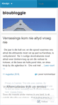 Mobile Screenshot of bloubloggie.wordpress.com