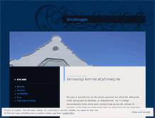 Tablet Screenshot of bloubloggie.wordpress.com