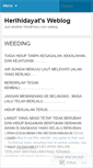 Mobile Screenshot of herihidayat.wordpress.com