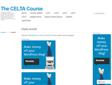 Tablet Screenshot of celtacompanion.wordpress.com
