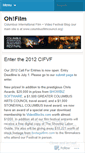 Mobile Screenshot of ohfilm.wordpress.com