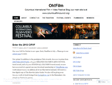 Tablet Screenshot of ohfilm.wordpress.com