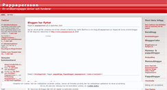 Desktop Screenshot of pappapersson.wordpress.com