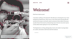 Desktop Screenshot of legallybearyinmanila.wordpress.com