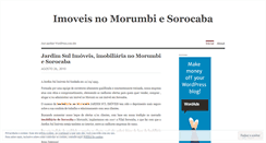 Desktop Screenshot of jardimsulimoveis.wordpress.com