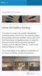 Mobile Screenshot of lincolnartscene.wordpress.com