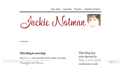 Desktop Screenshot of jackienotman.wordpress.com
