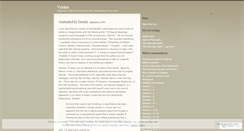 Desktop Screenshot of filiusancillae.wordpress.com