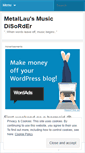 Mobile Screenshot of metallau.wordpress.com