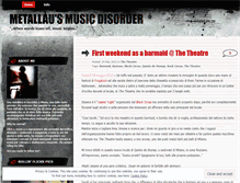 Tablet Screenshot of metallau.wordpress.com