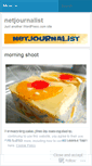 Mobile Screenshot of netjournalist.wordpress.com