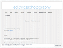 Tablet Screenshot of edithrossphotography.wordpress.com