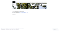 Desktop Screenshot of guyculturela.wordpress.com