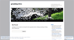 Desktop Screenshot of greatdaychiro.wordpress.com