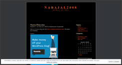 Desktop Screenshot of nabajal2008.wordpress.com