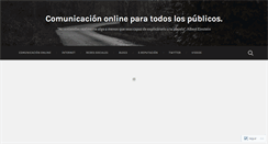Desktop Screenshot of comunicacionparatodos.wordpress.com