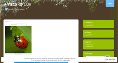 Desktop Screenshot of luvlybug.wordpress.com