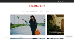 Desktop Screenshot of feastfulife.wordpress.com