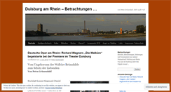 Desktop Screenshot of duisburgamrhein.wordpress.com