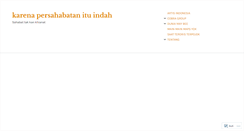 Desktop Screenshot of darisahabat.wordpress.com