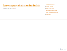 Tablet Screenshot of darisahabat.wordpress.com