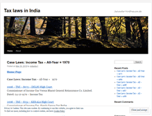 Tablet Screenshot of indiaetax.wordpress.com