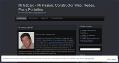 Desktop Screenshot of juancarlosarteaga.wordpress.com