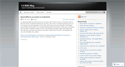 Desktop Screenshot of ccrhs.wordpress.com