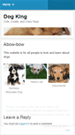 Mobile Screenshot of dogking18.wordpress.com