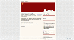 Desktop Screenshot of geraldmusano.wordpress.com