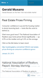 Mobile Screenshot of geraldmusano.wordpress.com
