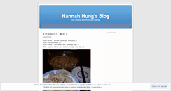 Desktop Screenshot of hannahhung.wordpress.com