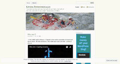 Desktop Screenshot of livingintentionally.wordpress.com