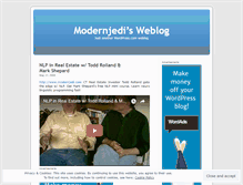 Tablet Screenshot of modernjedi.wordpress.com