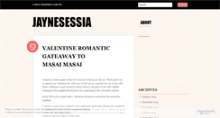 Desktop Screenshot of jaynesessia.wordpress.com