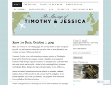 Tablet Screenshot of jessandtim.wordpress.com