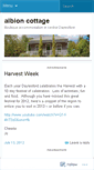 Mobile Screenshot of albioncottage.wordpress.com