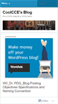 Mobile Screenshot of coolcce.wordpress.com