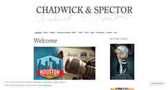 Desktop Screenshot of chadwickandspector.wordpress.com