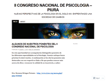 Tablet Screenshot of congresopsicologiapiura.wordpress.com
